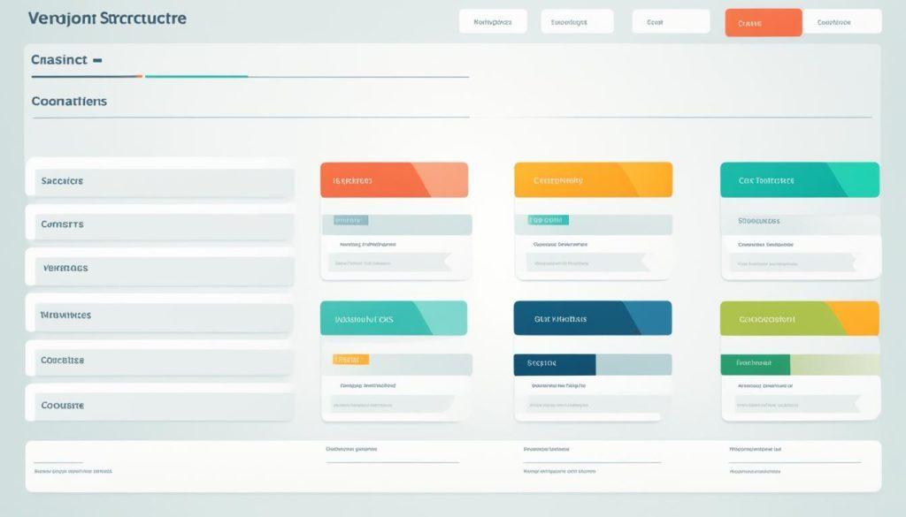 網站導航結構圖例 網站導航結構圖例